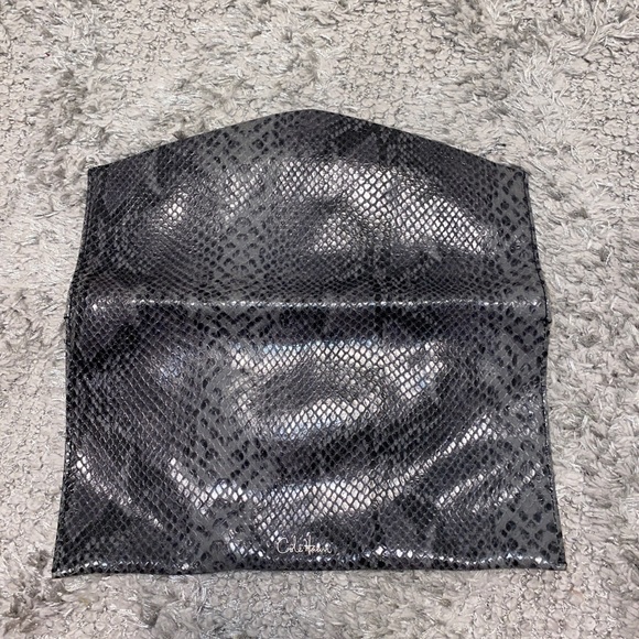 Cole Haan snake print clutch - Picture 3 of 5